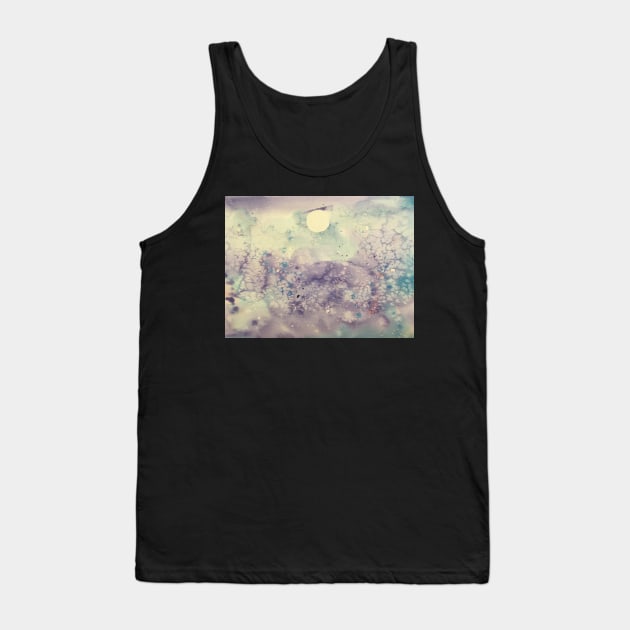 Purple Sky Tank Top by artmarieso